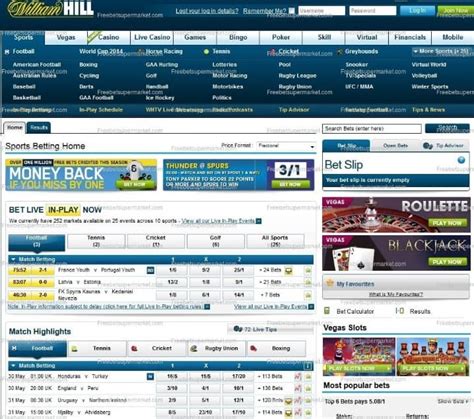 William Hill Sports Book .